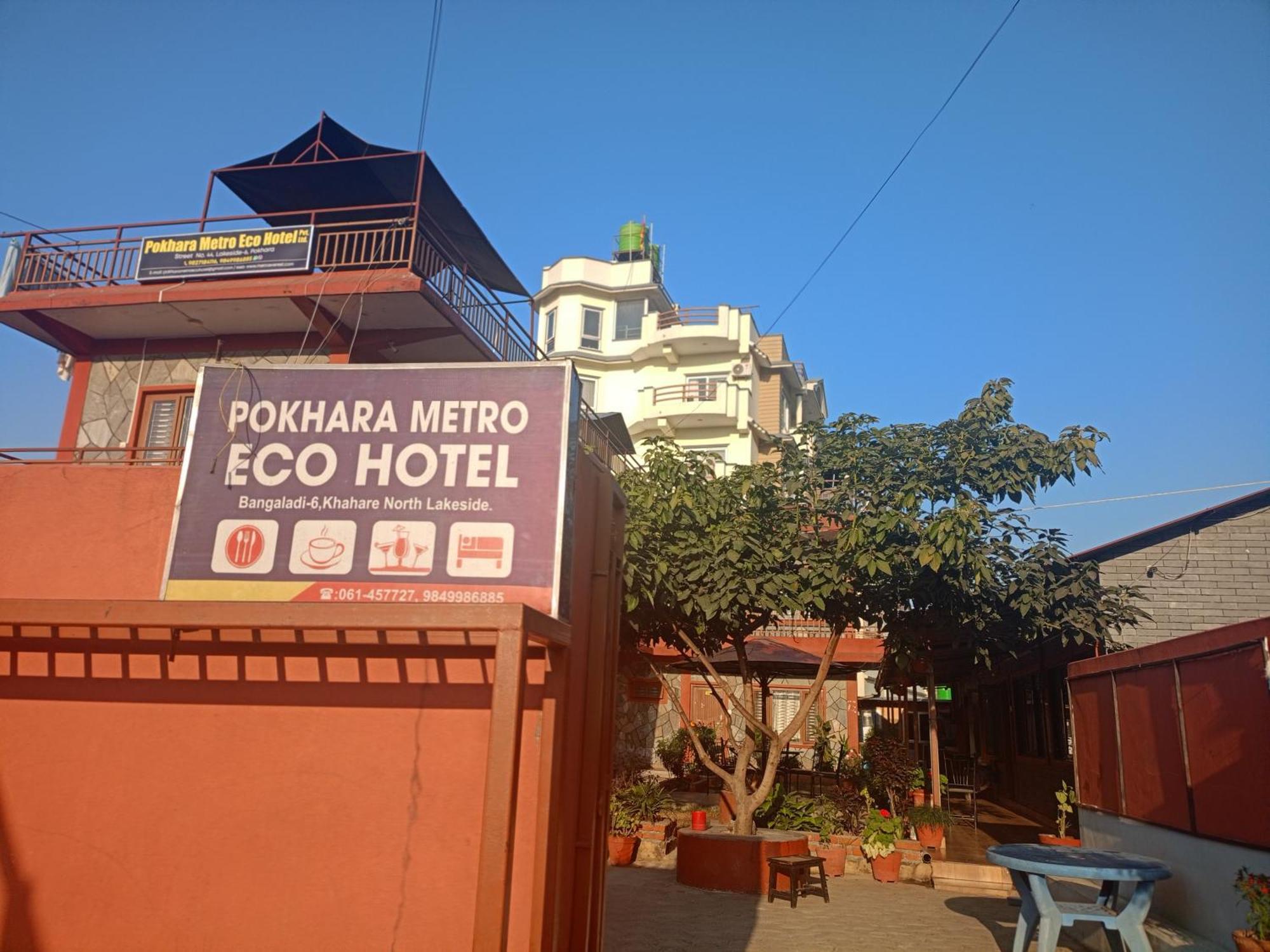 Pokhara Metro Eco Hotel Eksteriør billede